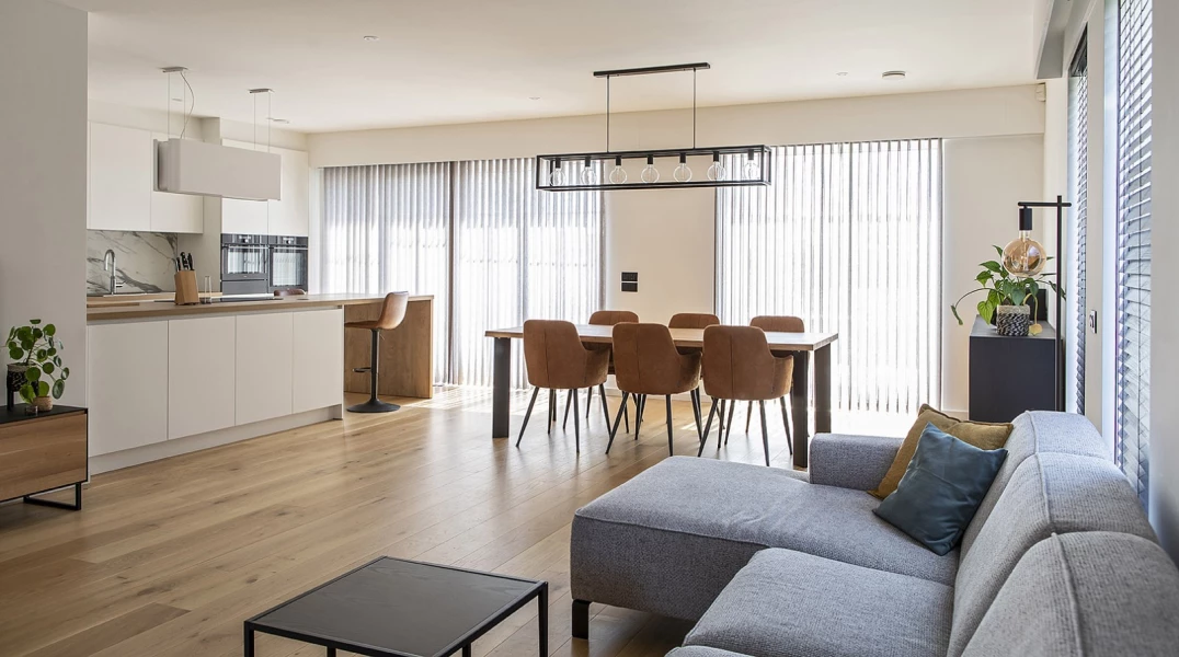 landelijke halfopen woning