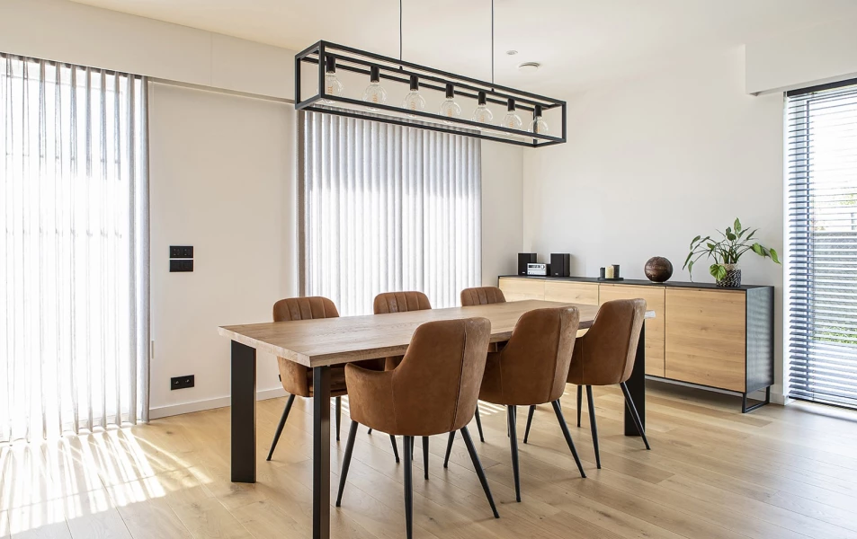 landelijke halfopen woning