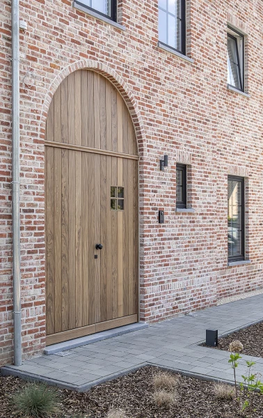 landelijke halfopen woning