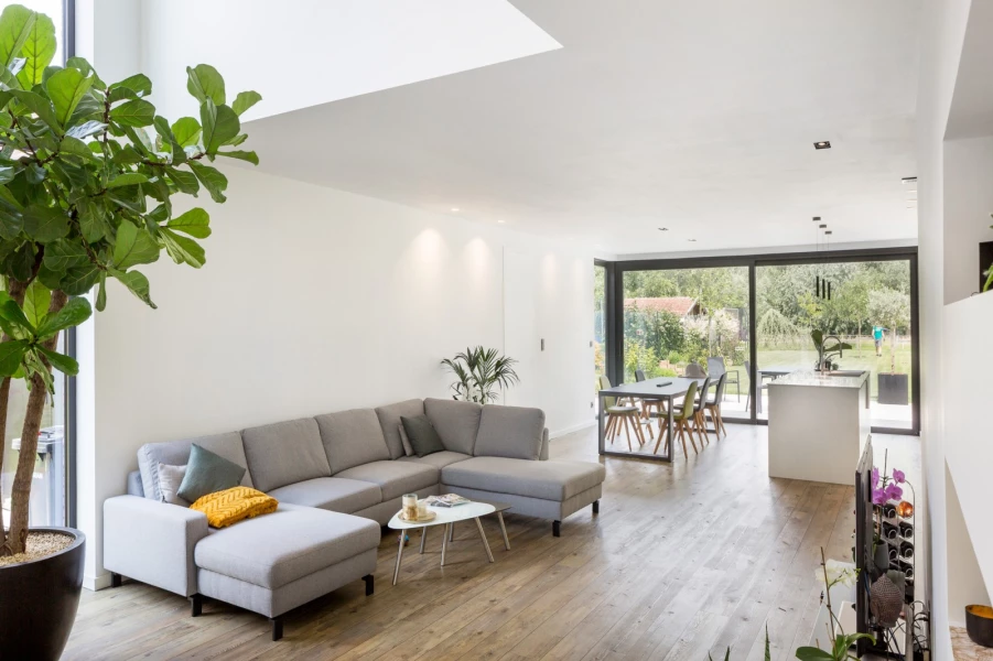 moderne halfopen woning