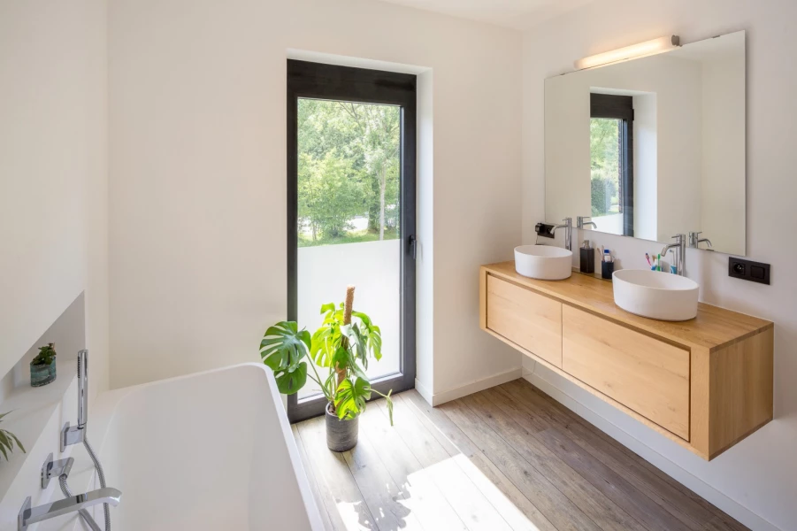 moderne halfopen woning
