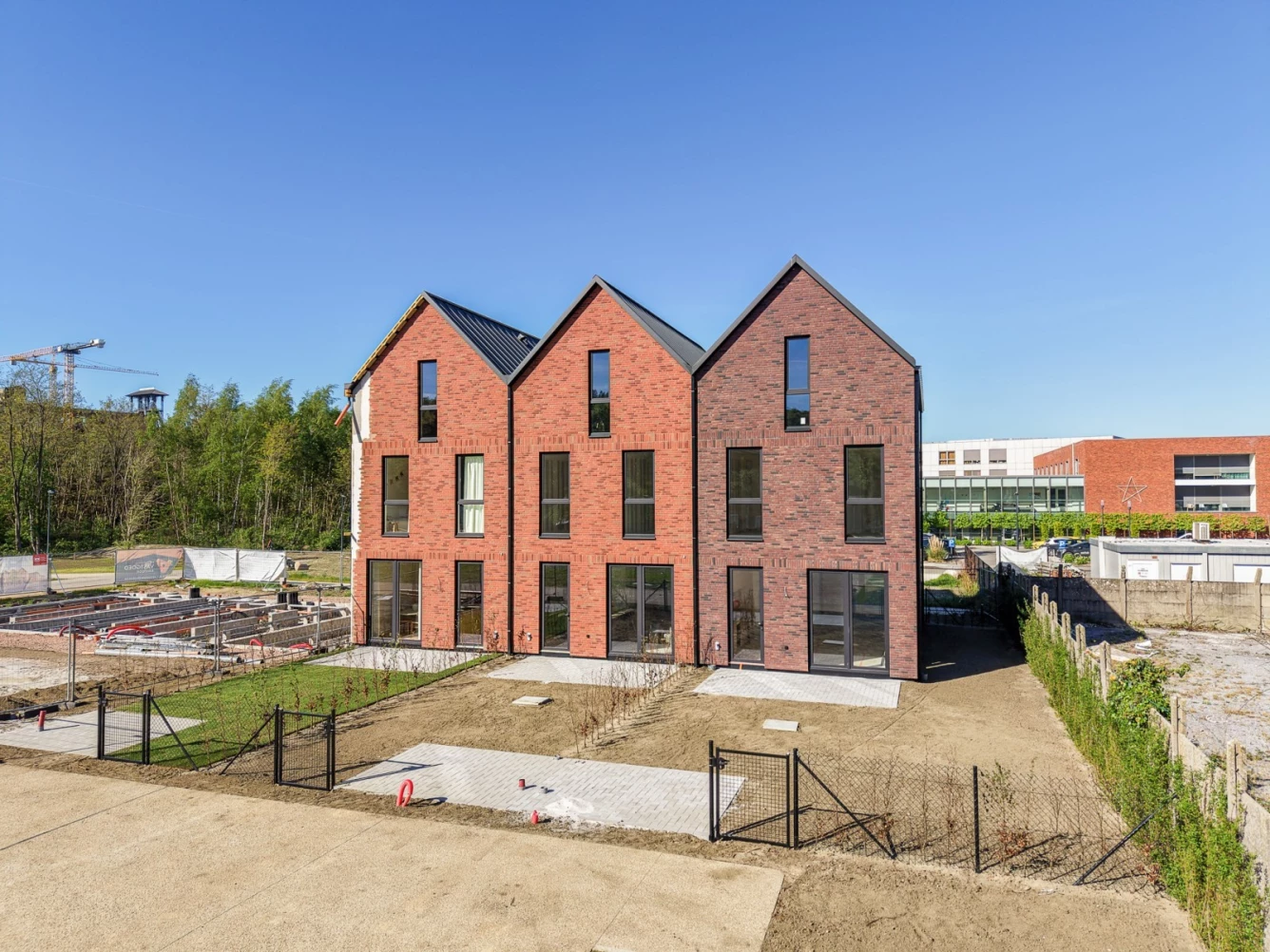 modulaire woning in Beringen met puntdak